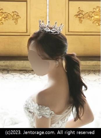 웨딩 스튜디오 촬영 헤어변형