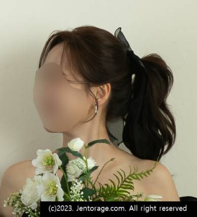 웨딩 스튜디오 촬영 헤어변형